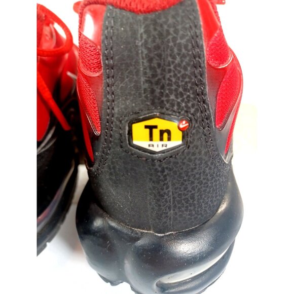 Nike Air Max Plus TN Mens Sz 14 University Red/Black-White Sneakers 852630-603 - Picture 12 of 14